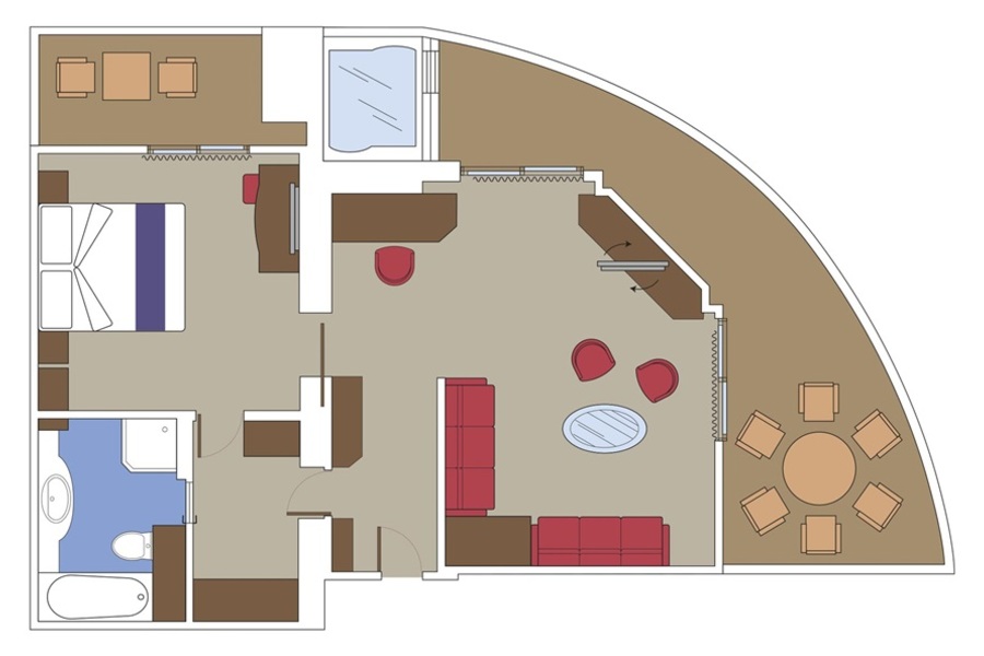 MSC Cruises MSC Grandiosa MSC Yacht Club Royal Suite Floorplan 1.jpg